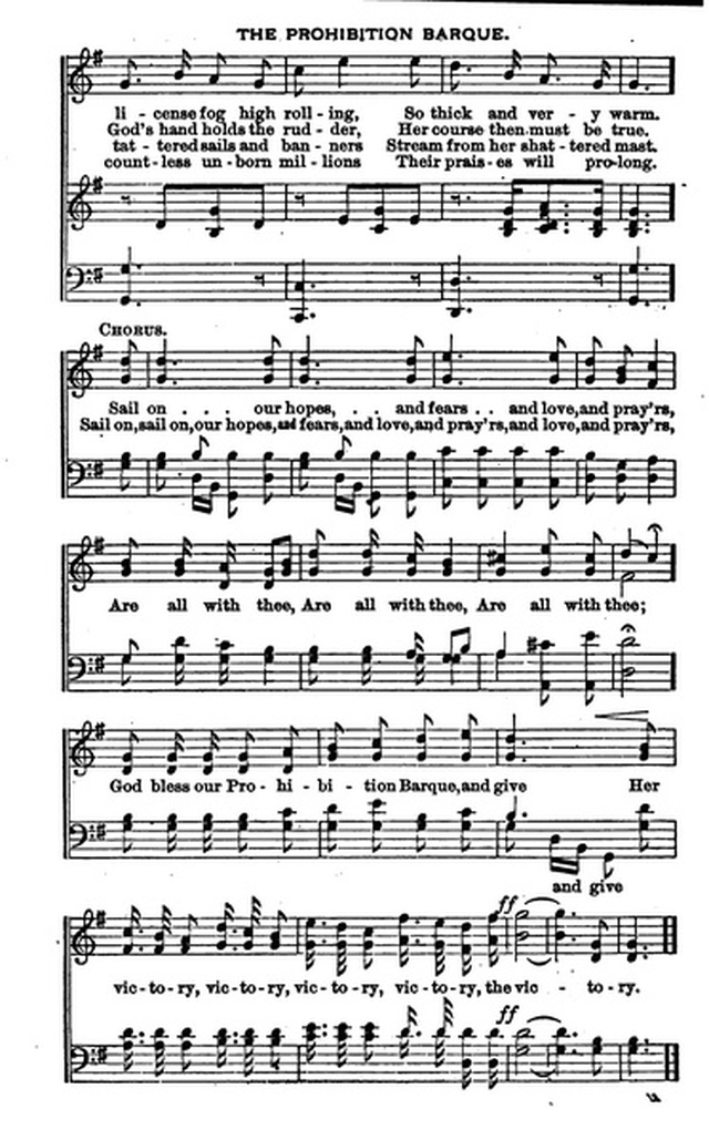 Bells of Victory: a collection of music for temperance meetings page 11