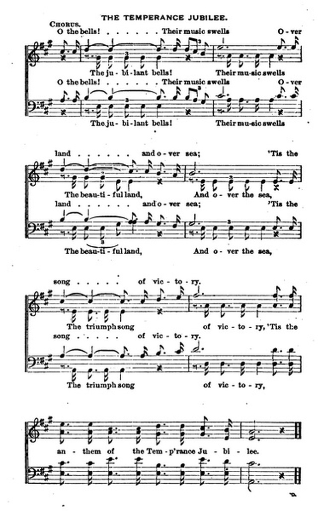 Bells of Victory: a collection of music for temperance meetings page 21