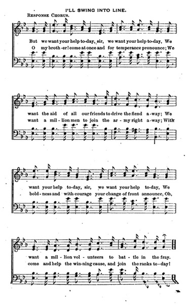 Bells of Victory: a collection of music for temperance meetings page 23