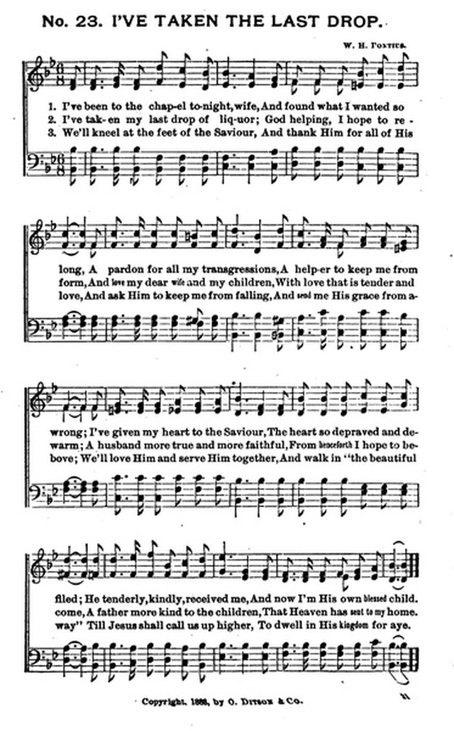 Bells of Victory: a collection of music for temperance meetings page 29