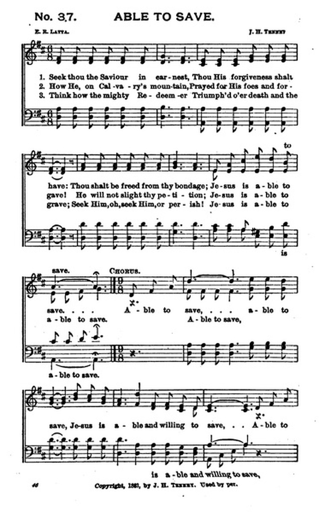 Bells of Victory: a collection of music for temperance meetings page 44