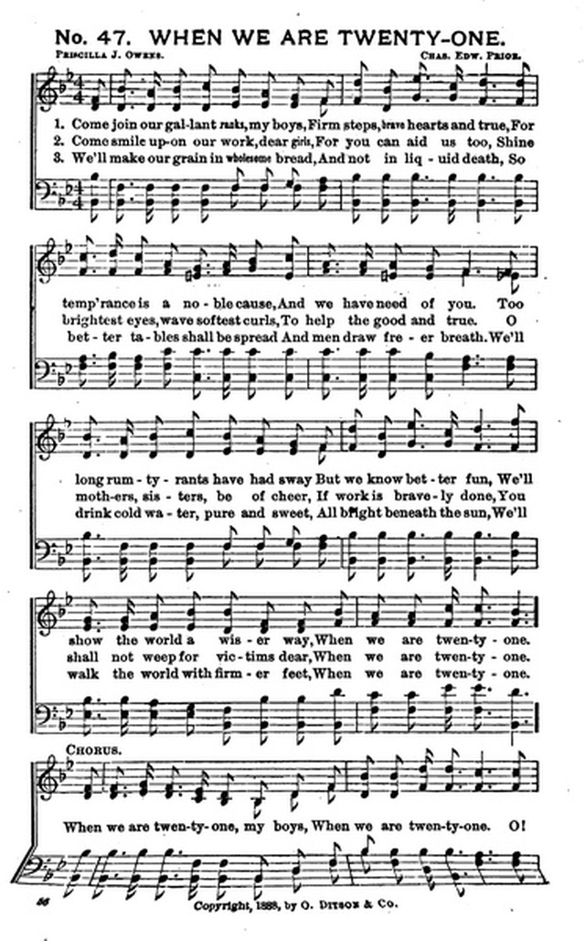 Bells of Victory: a collection of music for temperance meetings page 54