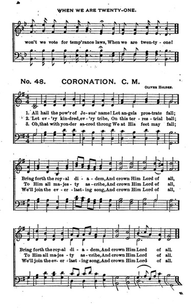 Bells of Victory: a collection of music for temperance meetings page 55