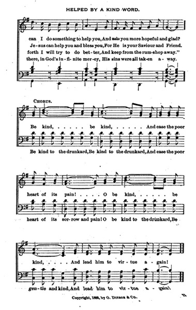 Bells of Victory: a collection of music for temperance meetings page 69