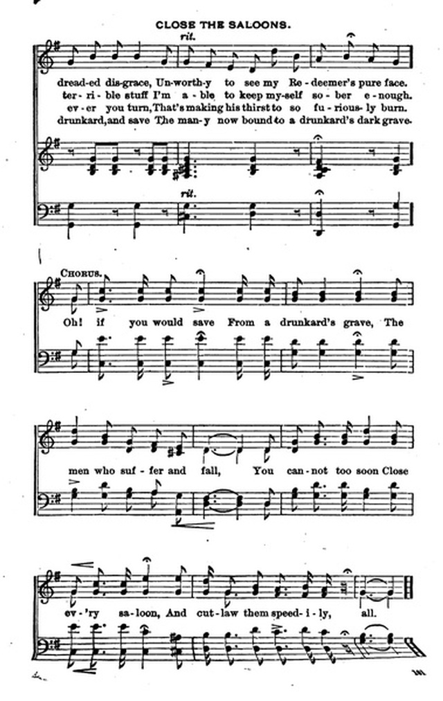 Bells of Victory: a collection of music for temperance meetings page 99