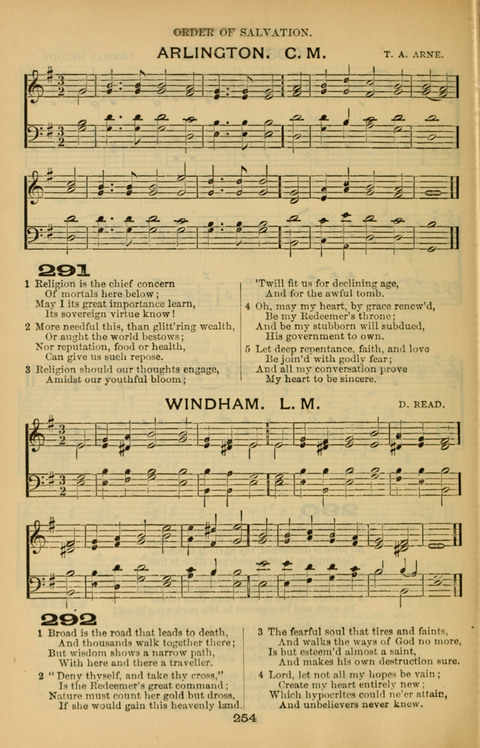 Book of Worship: with tunes page 254