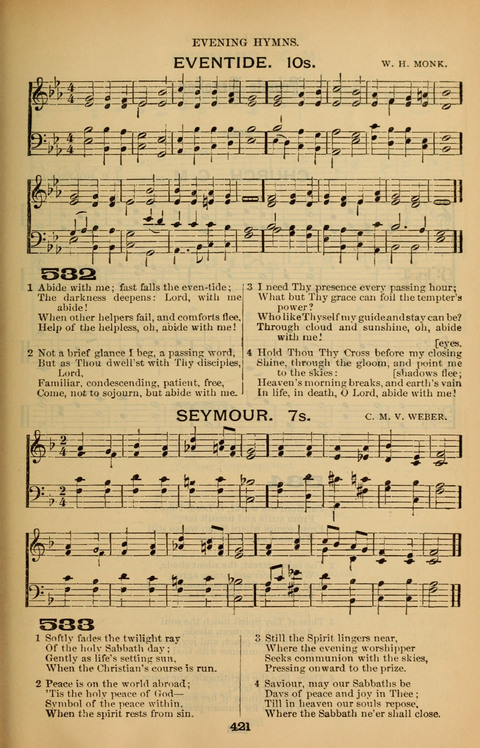 Book of Worship: with tunes page 421