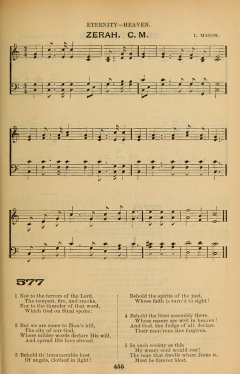 Book of Worship: with tunes page 455