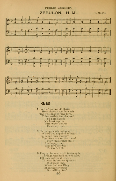 Book of Worship: with tunes page 80