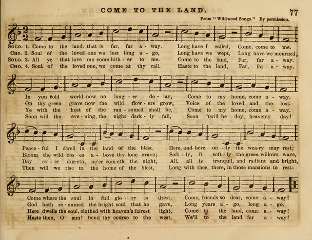 The Cherub: a collection of songs for Sabbath schools and Sabbath evenings page 85