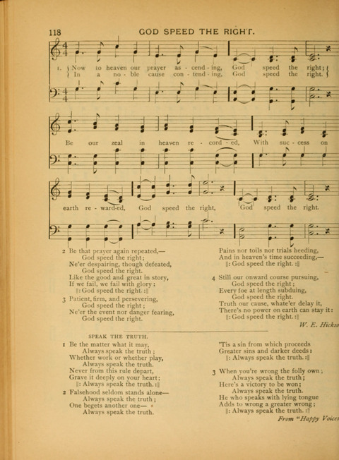 The Carol: a book of religious songs for the Sunday school and the home page 118