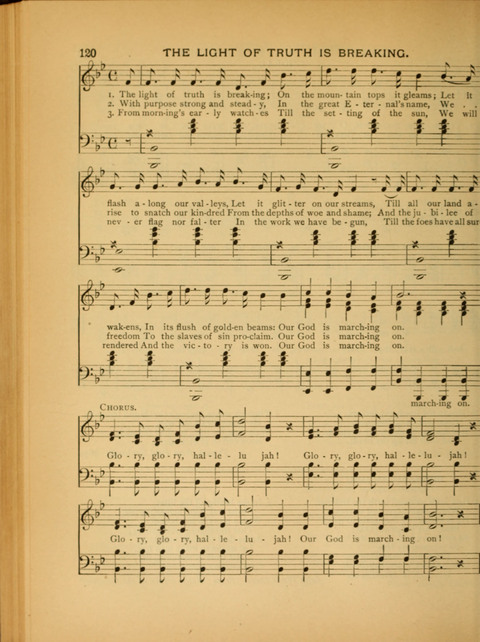 The Carol: a book of religious songs for the Sunday school and the home page 120