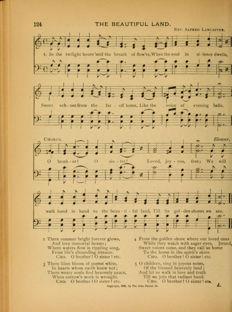 The Carol: a book of religious songs for the Sunday school and the home page 124