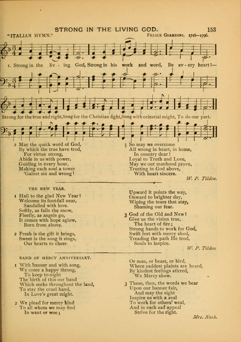 The Carol: a book of religious songs for the Sunday school and the home page 153