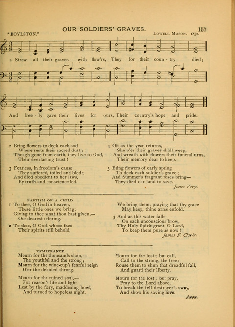 The Carol: a book of religious songs for the Sunday school and the home page 157