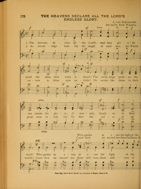 The Carol: a book of religious songs for the Sunday school and the home page 178