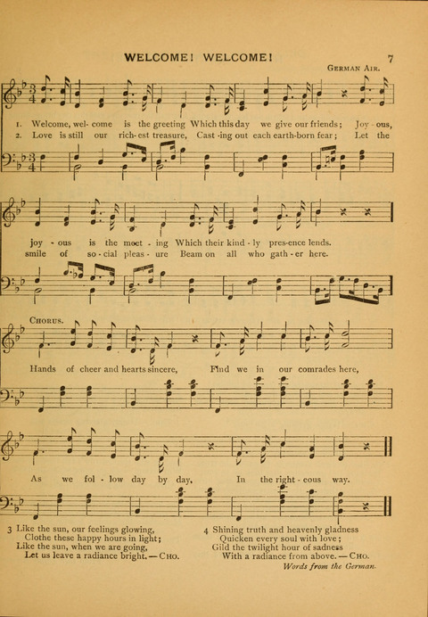 The Carol: a book of religious songs for the Sunday school and the home page 7