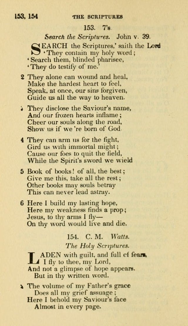 The Choice: in two parts; Part I, containing Psalms and hymns, Part II, containing spiritual songs; designed for public and private worship (6th ed.) page 111