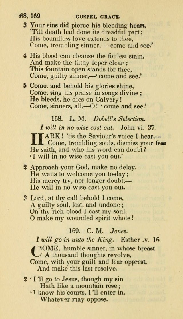 The Choice: in two parts; Part I, containing Psalms and hymns, Part II, containing spiritual songs; designed for public and private worship (6th ed.) page 119