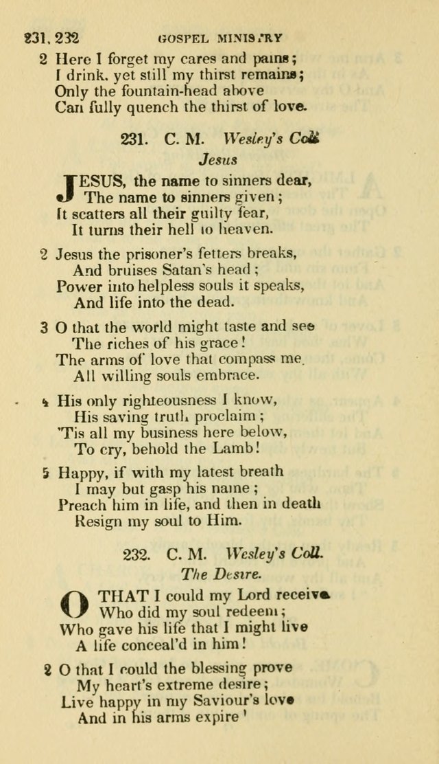 The Choice: in two parts; Part I, containing Psalms and hymns, Part II, containing spiritual songs; designed for public and private worship (6th ed.) page 151