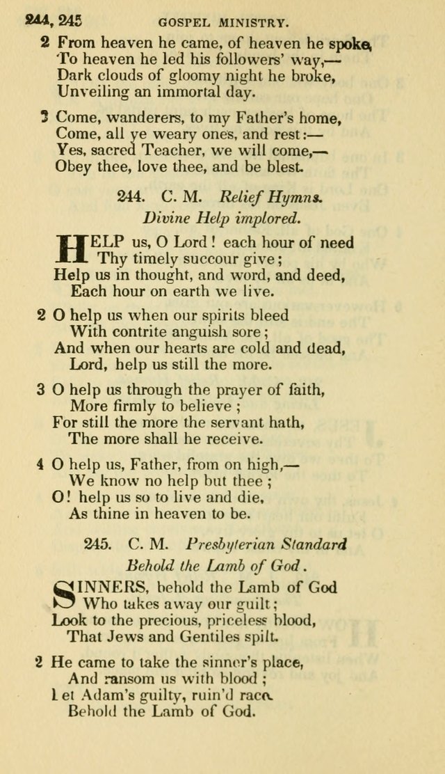 The Choice: in two parts; Part I, containing Psalms and hymns, Part II, containing spiritual songs; designed for public and private worship (6th ed.) page 157