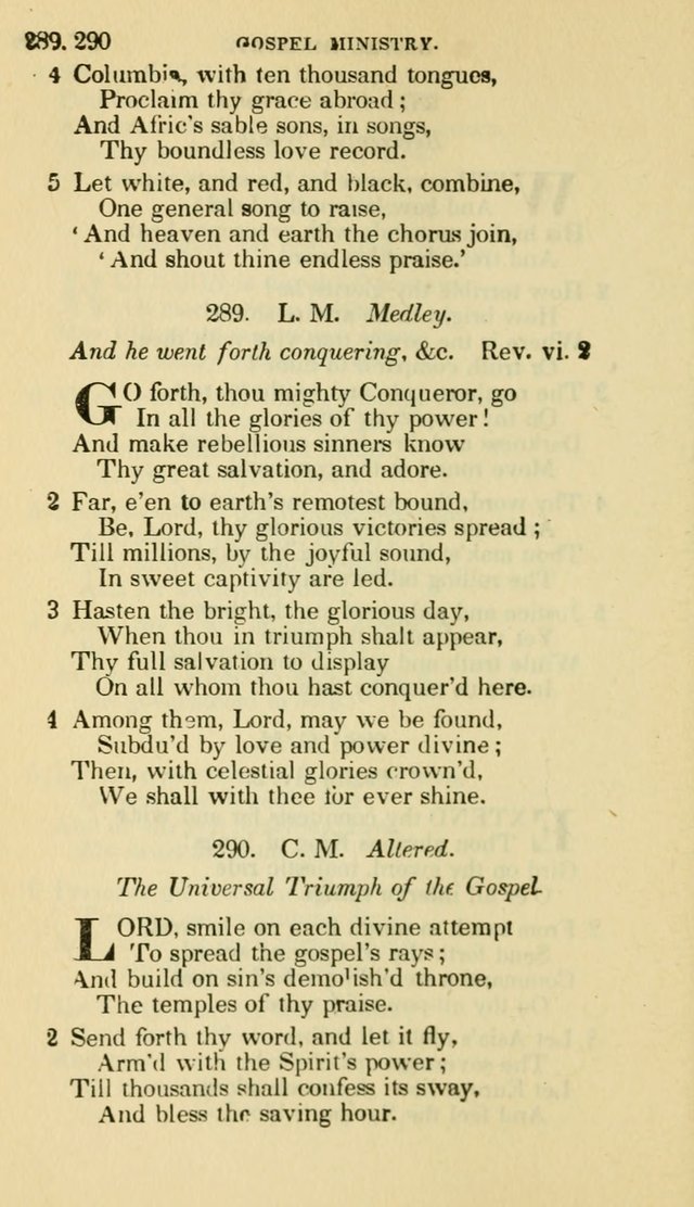 The Choice: in two parts; Part I, containing Psalms and hymns, Part II, containing spiritual songs; designed for public and private worship (6th ed.) page 179