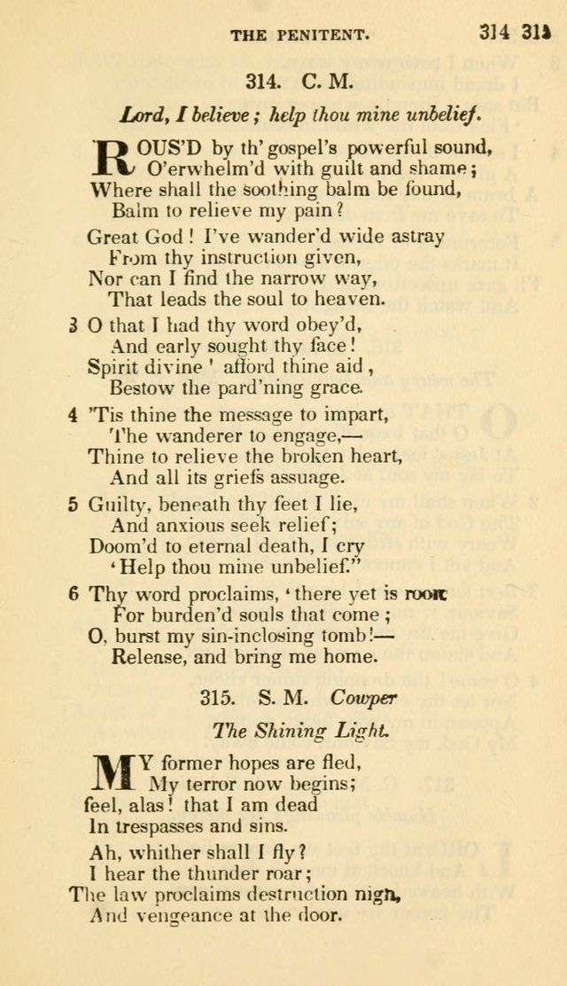 The Choice: in two parts; Part I, containing Psalms and hymns, Part II, containing spiritual songs; designed for public and private worship (6th ed.) page 192