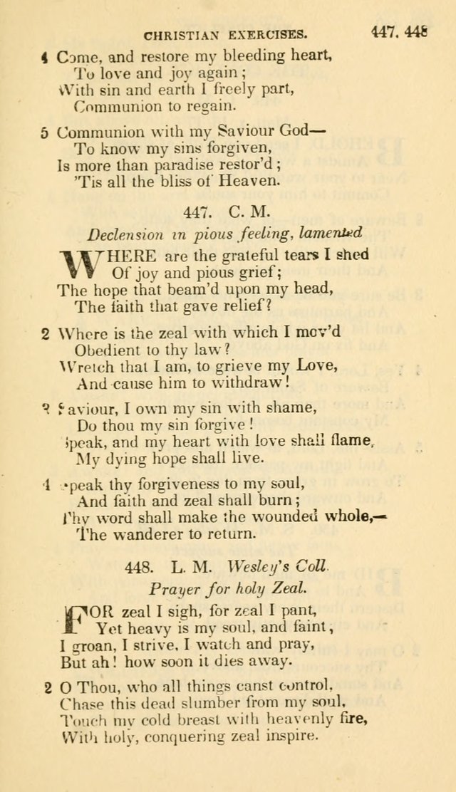 The Choice: in two parts; Part I, containing Psalms and hymns, Part II, containing spiritual songs; designed for public and private worship (6th ed.) page 266