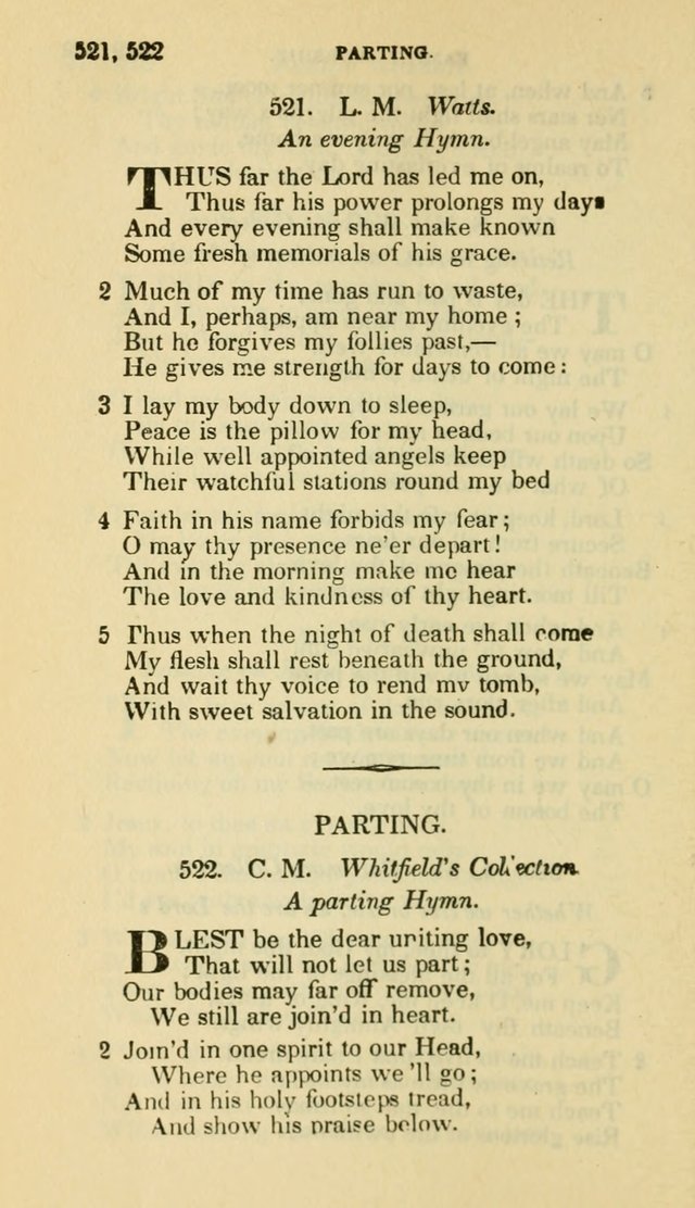 The Choice: in two parts; Part I, containing Psalms and hymns, Part II, containing spiritual songs; designed for public and private worship (6th ed.) page 307