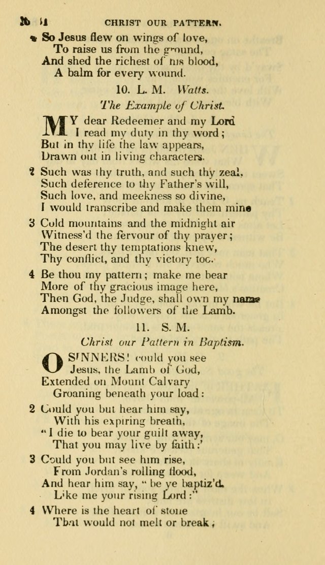 The Choice: in two parts; Part I, containing Psalms and hymns, Part II, containing spiritual songs; designed for public and private worship (6th ed.) page 31