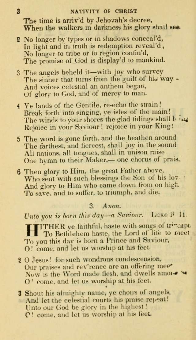 The Choice: in two parts; Part I, containing Psalms and hymns, Part II, containing spiritual songs; designed for public and private worship (6th ed.) page 315