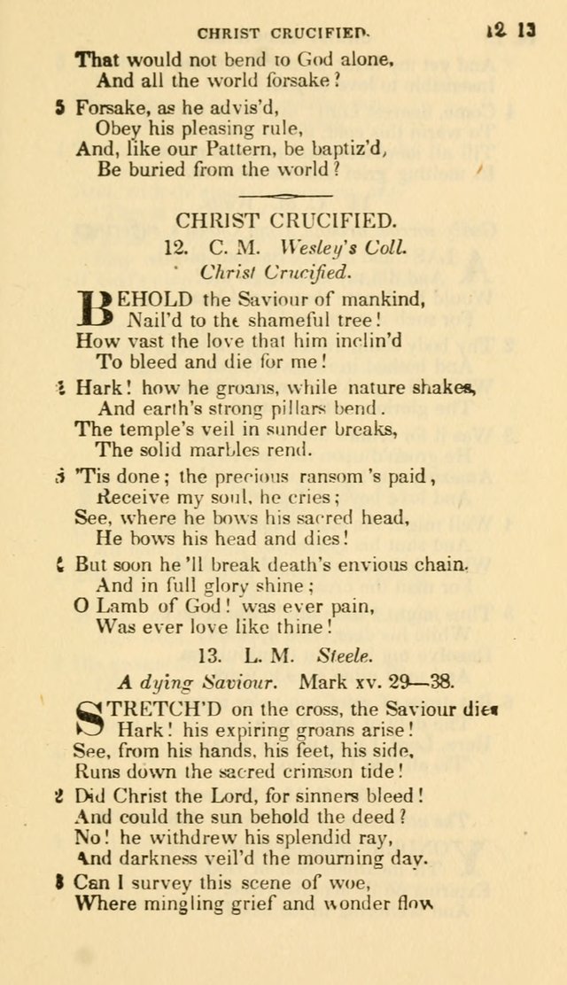 The Choice: in two parts; Part I, containing Psalms and hymns, Part II, containing spiritual songs; designed for public and private worship (6th ed.) page 32