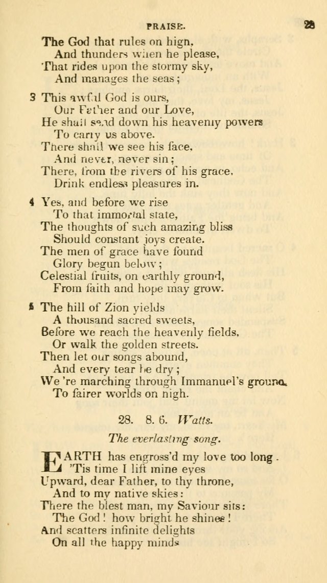 The Choice: in two parts; Part I, containing Psalms and hymns, Part II, containing spiritual songs; designed for public and private worship (6th ed.) page 338