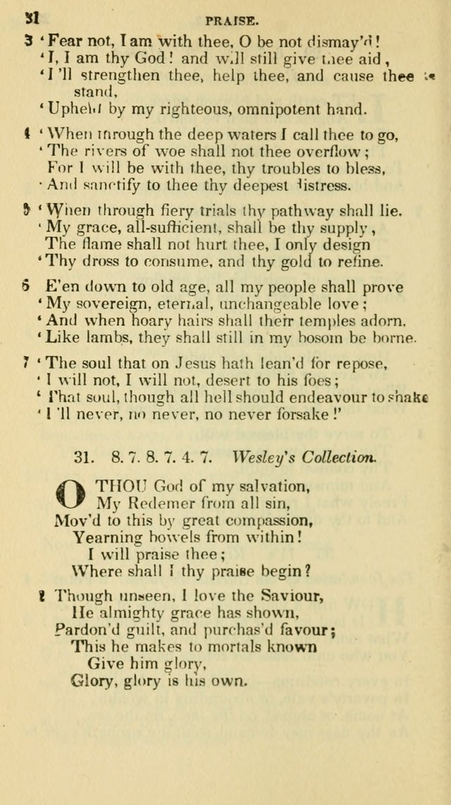 The Choice: in two parts; Part I, containing Psalms and hymns, Part II, containing spiritual songs; designed for public and private worship (6th ed.) page 341