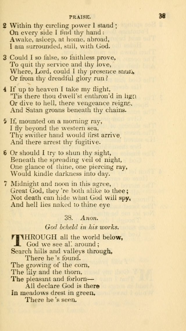 The Choice: in two parts; Part I, containing Psalms and hymns, Part II, containing spiritual songs; designed for public and private worship (6th ed.) page 346