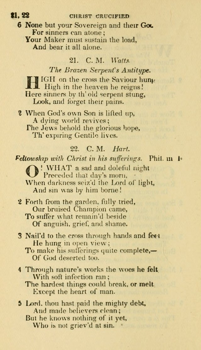 The Choice: in two parts; Part I, containing Psalms and hymns, Part II, containing spiritual songs; designed for public and private worship (6th ed.) page 37