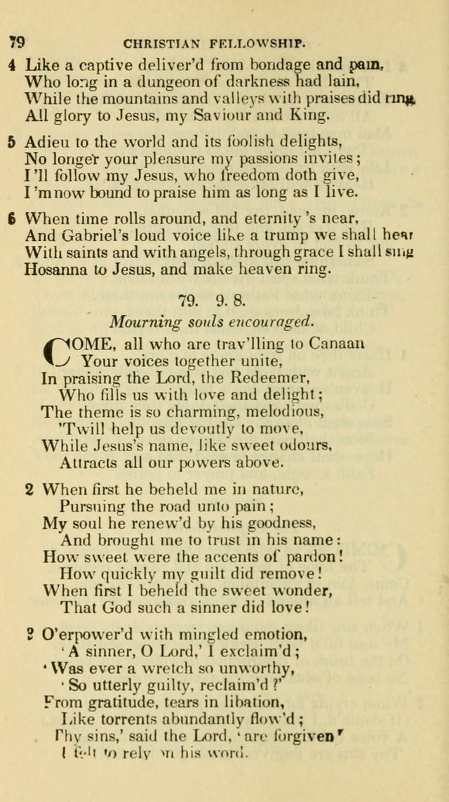 The Choice: in two parts; Part I, containing Psalms and hymns, Part II, containing spiritual songs; designed for public and private worship (6th ed.) page 385