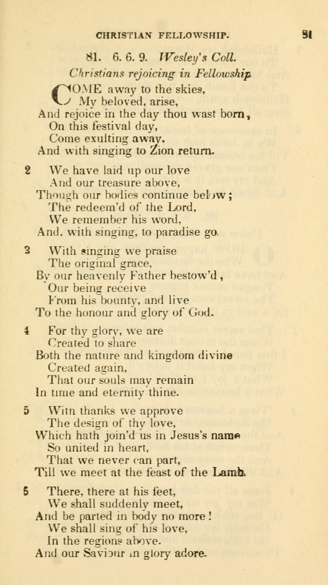 The Choice: in two parts; Part I, containing Psalms and hymns, Part II, containing spiritual songs; designed for public and private worship (6th ed.) page 388