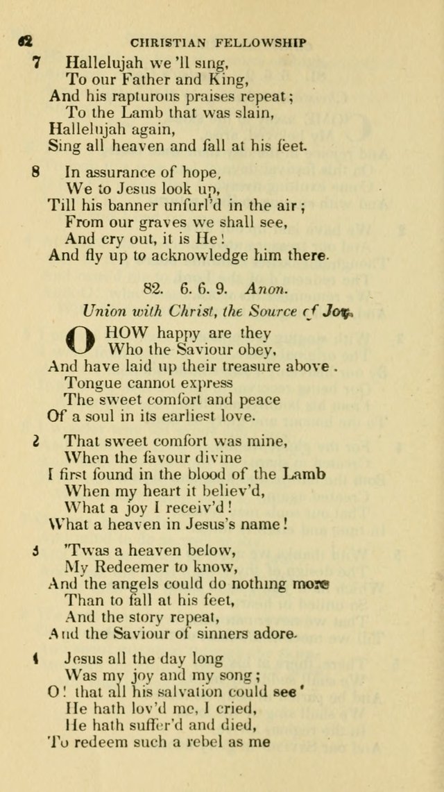 The Choice: in two parts; Part I, containing Psalms and hymns, Part II, containing spiritual songs; designed for public and private worship (6th ed.) page 389