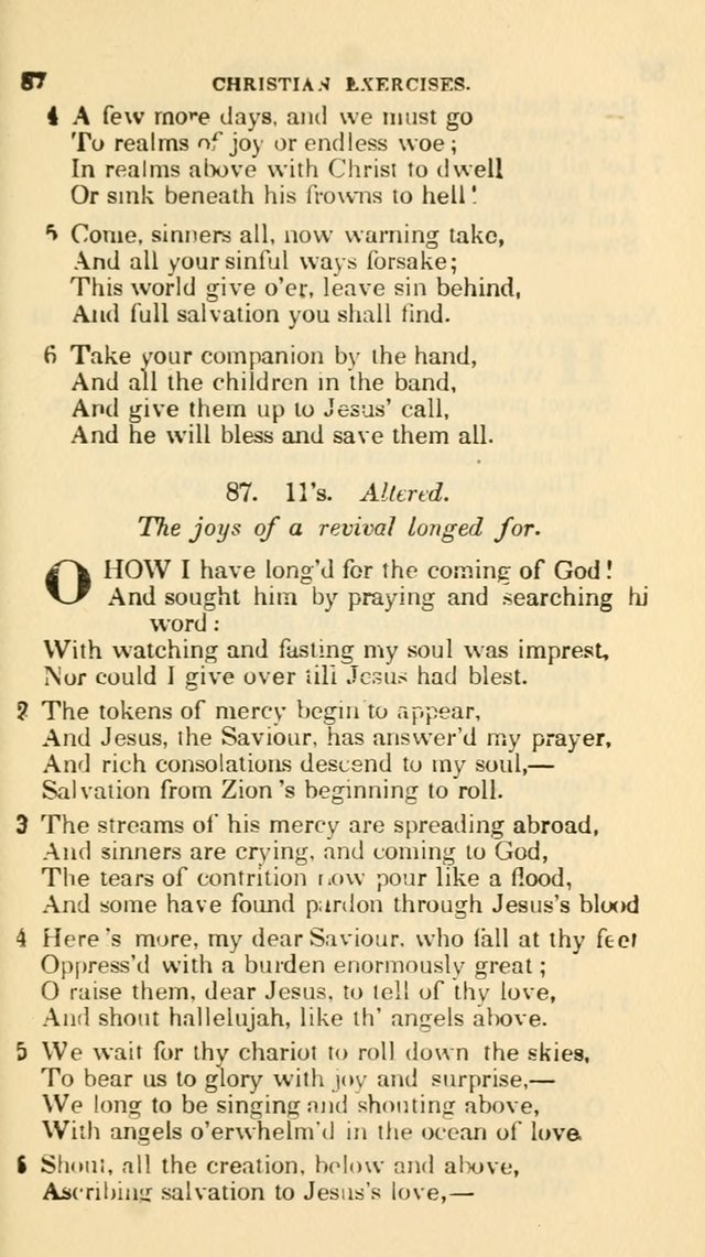 The Choice: in two parts; Part I, containing Psalms and hymns, Part II, containing spiritual songs; designed for public and private worship (6th ed.) page 394