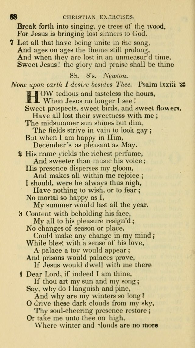 The Choice: in two parts; Part I, containing Psalms and hymns, Part II, containing spiritual songs; designed for public and private worship (6th ed.) page 395