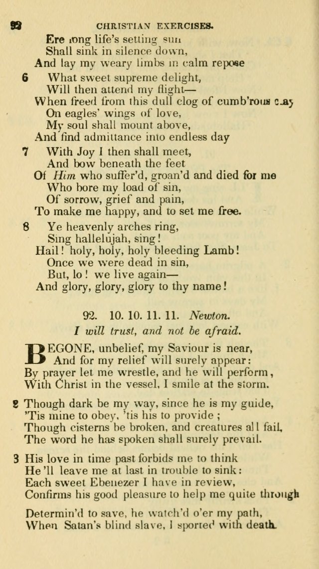 The Choice: in two parts; Part I, containing Psalms and hymns, Part II, containing spiritual songs; designed for public and private worship (6th ed.) page 399