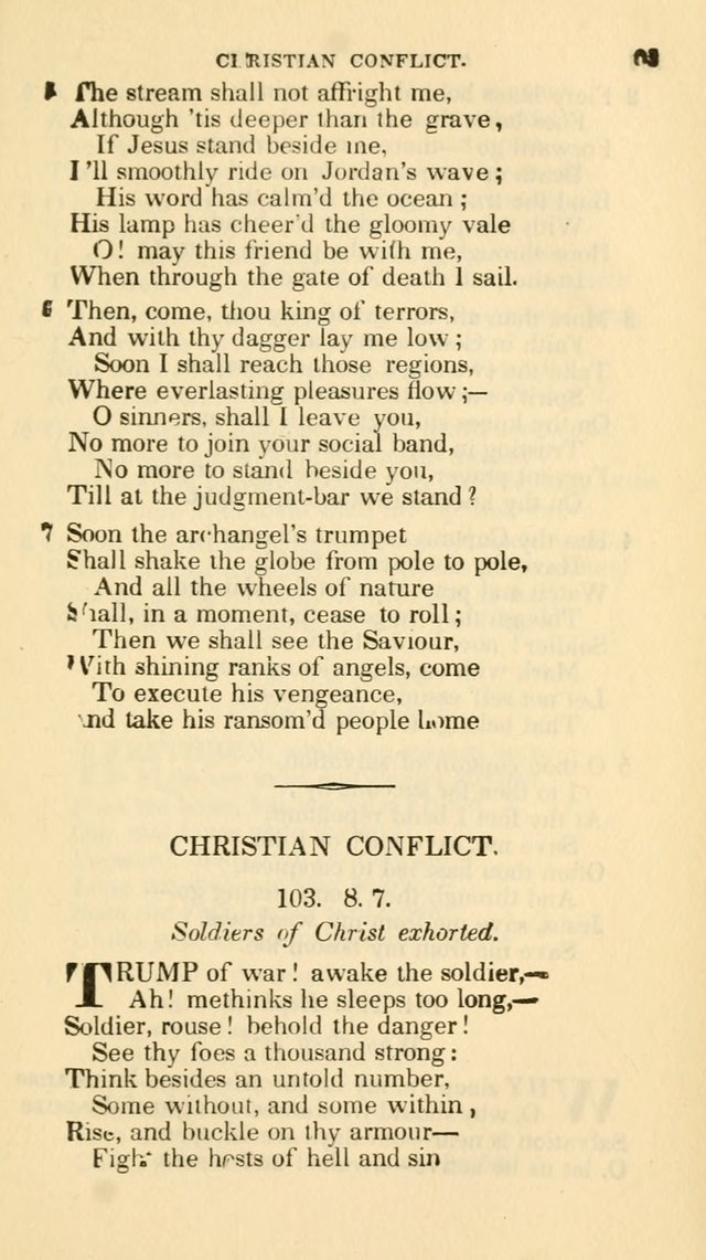 The Choice: in two parts; Part I, containing Psalms and hymns, Part II, containing spiritual songs; designed for public and private worship (6th ed.) page 410