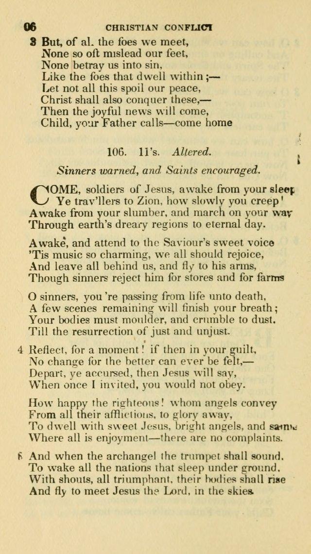 The Choice: in two parts; Part I, containing Psalms and hymns, Part II, containing spiritual songs; designed for public and private worship (6th ed.) page 413