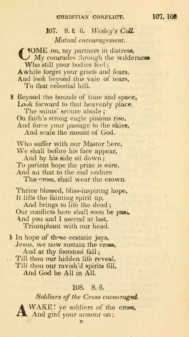 The Choice: in two parts; Part I, containing Psalms and hymns, Part II, containing spiritual songs; designed for public and private worship (6th ed.) page 414