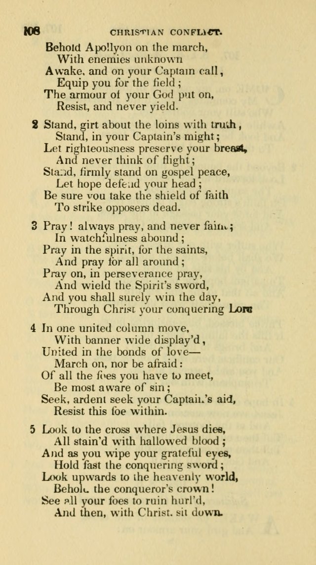 The Choice: in two parts; Part I, containing Psalms and hymns, Part II, containing spiritual songs; designed for public and private worship (6th ed.) page 415