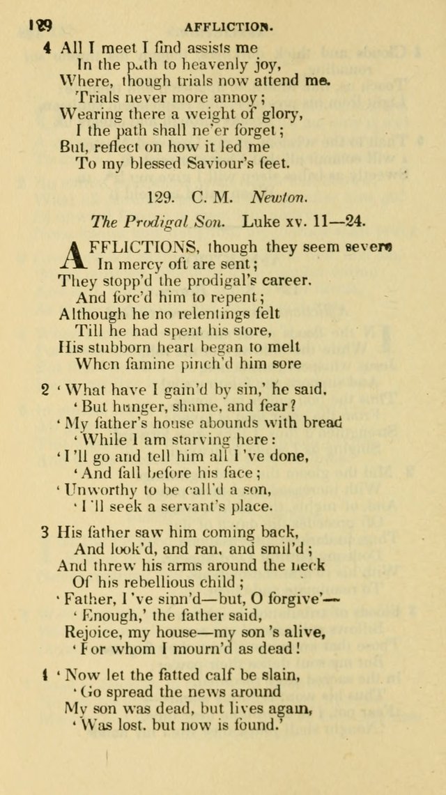 The Choice: in two parts; Part I, containing Psalms and hymns, Part II, containing spiritual songs; designed for public and private worship (6th ed.) page 435