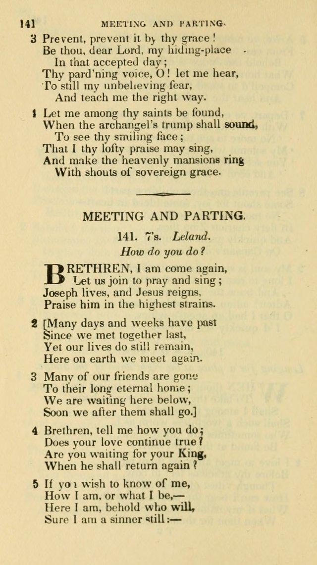 The Choice: in two parts; Part I, containing Psalms and hymns, Part II, containing spiritual songs; designed for public and private worship (6th ed.) page 447