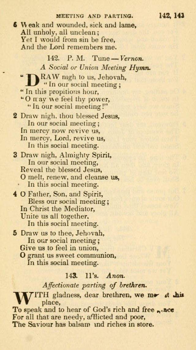 The Choice: in two parts; Part I, containing Psalms and hymns, Part II, containing spiritual songs; designed for public and private worship (6th ed.) page 448