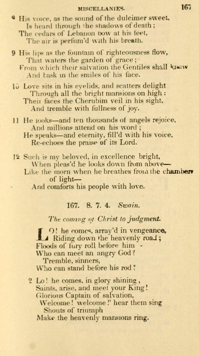 The Choice: in two parts; Part I, containing Psalms and hymns, Part II, containing spiritual songs; designed for public and private worship (6th ed.) page 472